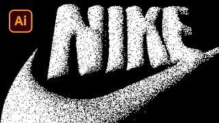 How To Create This Grungy Stipple Effect in Illustrator