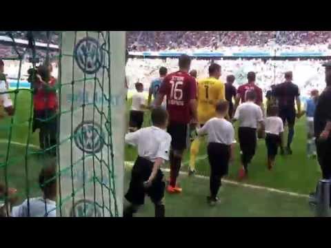 Einlauf Tsv 1860 München - 1. FCN, 2015 || Eminem || Fangesänge