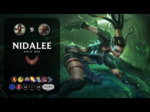 Nidalee Mid vs Zed - EUW Grandmaster Patch 12.22
