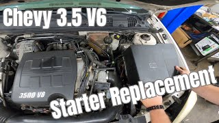 Chevy 3.5 v6 Starter Replacement