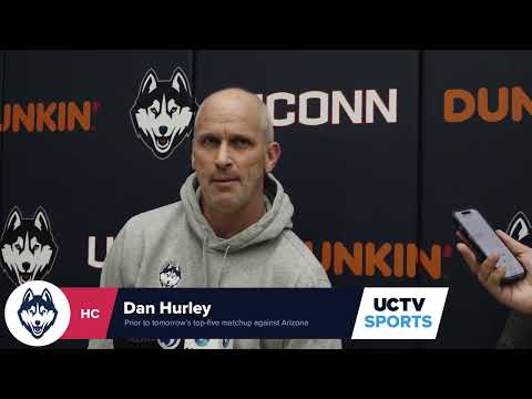Dan Hurley Pregame Media Availability:  UConn vs. Arizona