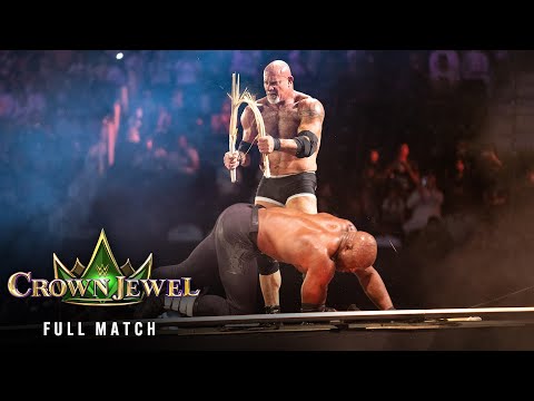 FULL MATCH: Goldberg vs. Bobby Lashley | No Holds Barred Falls Count Anywhere: Crown Jewel 2021