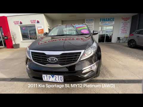 2011 Kia Sportage SL MY12 Platinum (AWD) Black 6 Speed Automatic Wagon