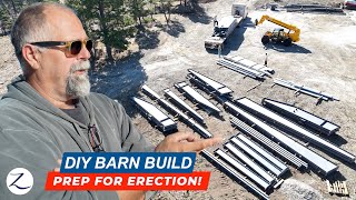Our Barndominium ARRIVED! (This looks like A LOT of work!) 🤯 Ep 337
