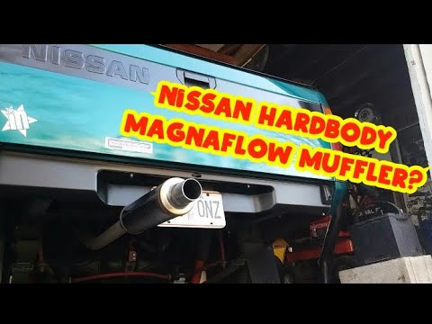 Nissan Autocross Hardbody Exhaust System Update [MagnaFlow]