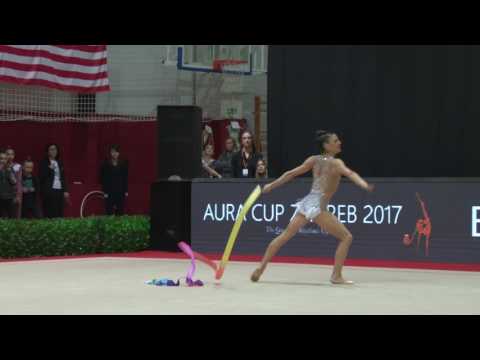 AURA CUP ZAGREB 2017 - SARA LLANA GARCÍA - RIBBON FINALS