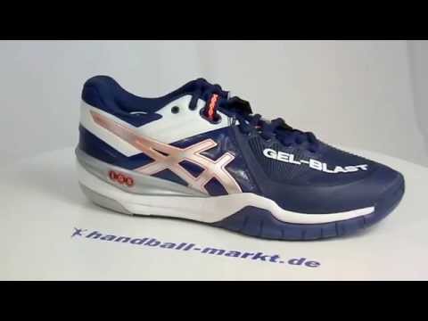 Asics Gel-Blast 6 Handballschuhe - navy - 360° Ansicht
