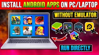2 Easy Ways to Install Android Apps on Windows Without Emulator🤯Run Android Apps Directly 2024!⚡