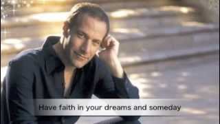 Jim Brickman / A Dream Is a Wish Your Heart Makes (with lyrics)