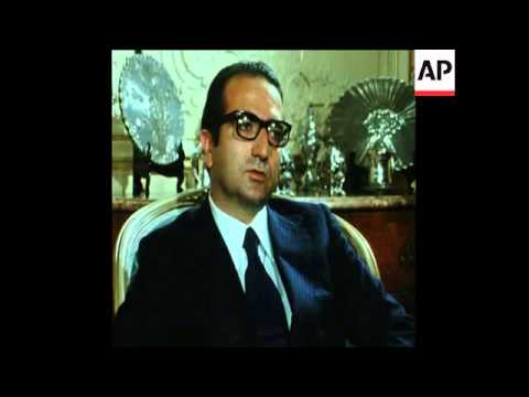 SYND 20 9 72 INTERVIEW LEBANESE FOREIGN MINISTER KHALIL ABU HAMOUD