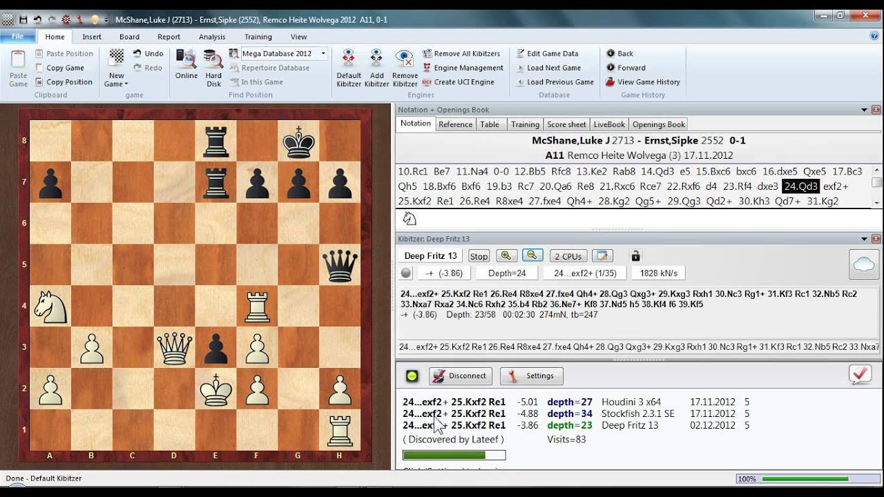 ChessBase 12 LetsCheck & Cloud