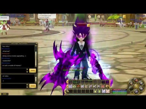 Insanity Flyff E281 - Crystal Upgrading my Axe to +15 with SnowCrusher and DirtyCrackshots