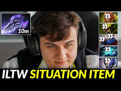 iLTW Slark Perfect first item Situation build - Mage Slayer and got 29 kills