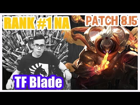 TFBlade | JAX vs MALPHITE | JAX Top | TF Blade RANK 1 NA Challenger Gameplay | Patch 8.15