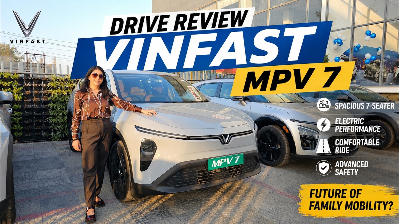 India’s New Electric MPV! VinFast VF MPV 7 | Detailed Drive Review