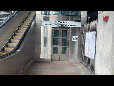 Scenic MEI Hydraulic Elevators @ The Charles/MGH T Station-Boston MA