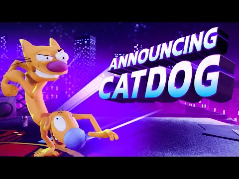 Nickelodeon All Star Brawl - Official CatDog Character Gameplay Reveal