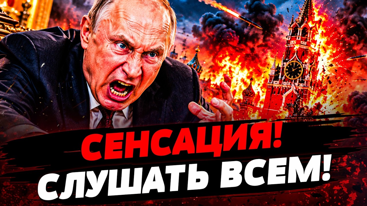 🔥3 МИНУТЫ НАЗАД! КАТАСТРОФА В КРЕМЛЕ: ТАКОЙ БЕДЫ ЕЩЕ НЕ БЫЛО! | Актуальные нов