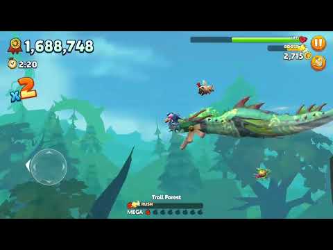 Wrath of Poseidran!(Poseidran Gameplay)- Hungry Dragon