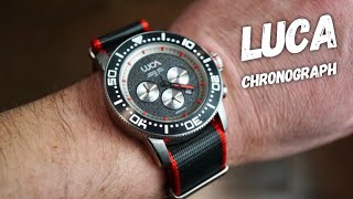 LUCA CH-1 Mens Chronograph Watch Review