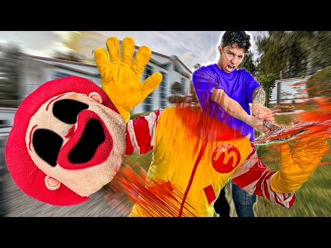 EL FINAL del  PAYASO RONALD MC DONALD'S.exe *LE CORTO SUCABEZA*