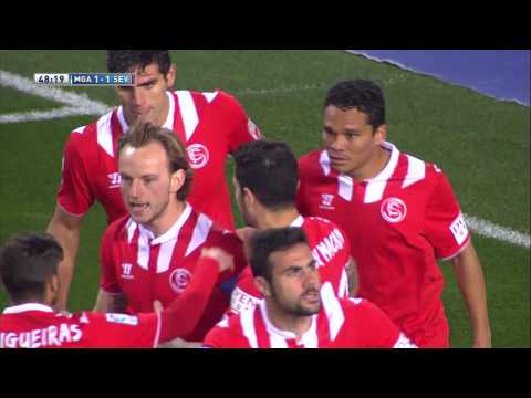 Gol de Bacca (1-1) en el Málaga CF - Sevilla FC  - HD