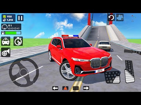 Luxury BMW X7 SUV Driving - City Car Driver Simulator - Android Gameplay