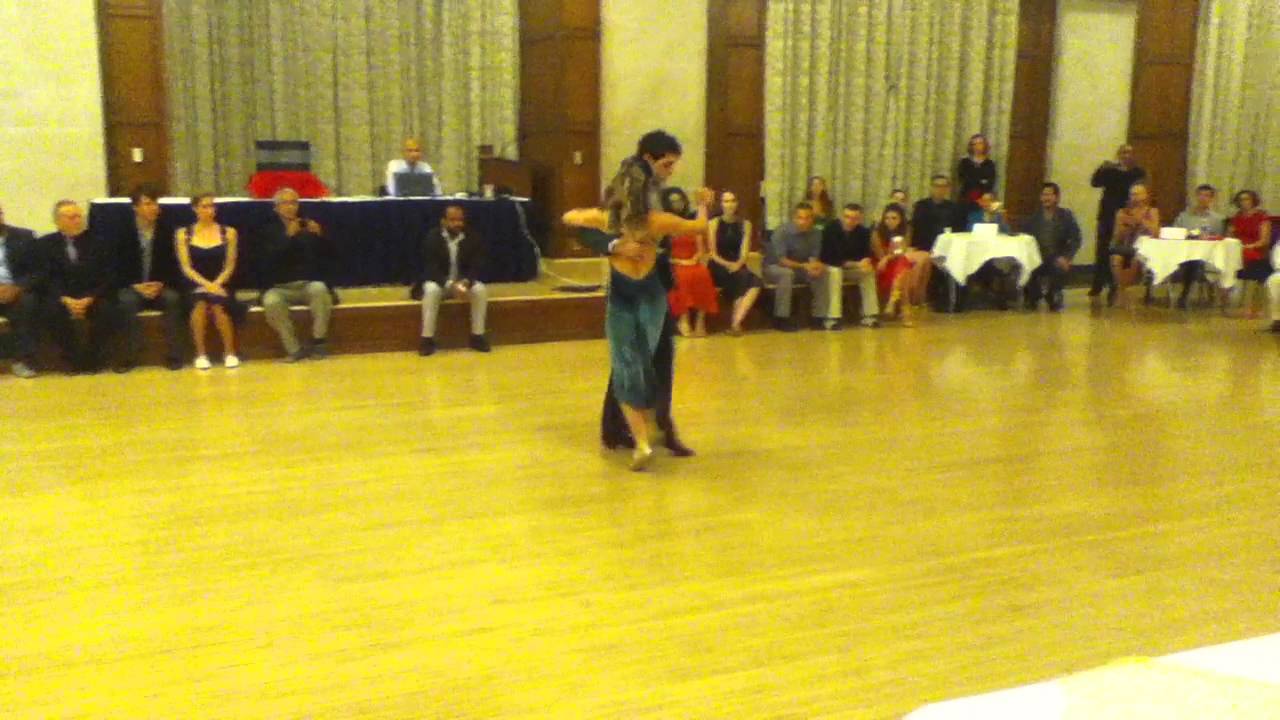 Frederico Naveira and Sabrina Masso - Argentine Tango 1 of 3, U of Michigan, September 12,  2015