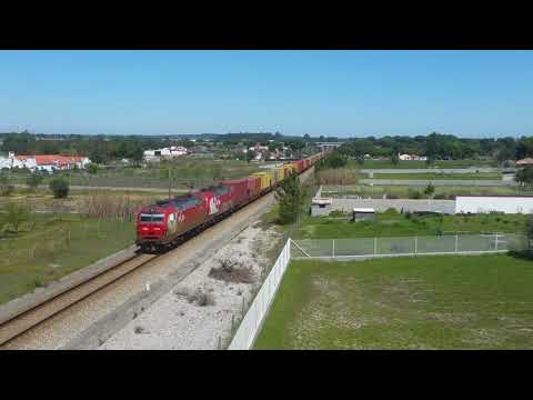 Comboio de Contentores n.º 52384/5 - Aldeia do Futuro