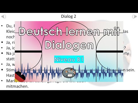 Dialoge B1 | Deutsch lernen durch Hören | 47 | #deutschlernen