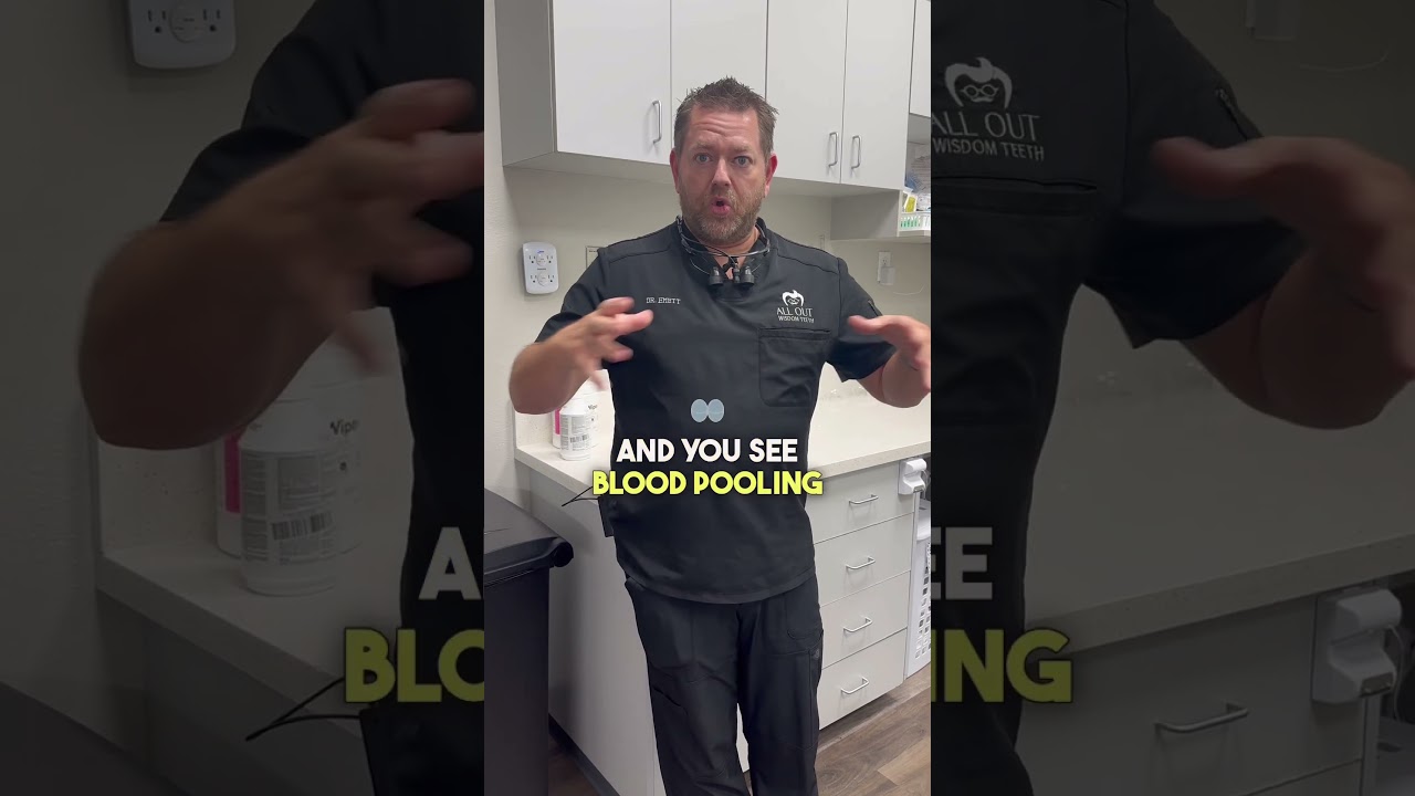 Post-Op Bleeding: Perfectly Normal! Dr. Emett assures you that it's part of the healing process. 🩸