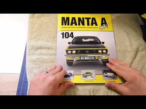 #hachette #modellbau #opelmanta Bau den Opel Manta A GT/E Teil 104