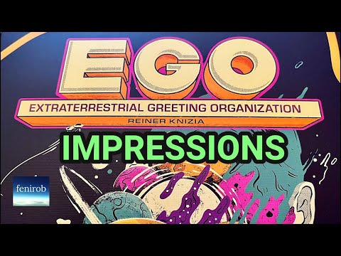 EGO Board Game | First Impressions (2 Players)