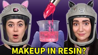 Coloring Resin with MAKEUP?? (feat. Safiya Nygaard)