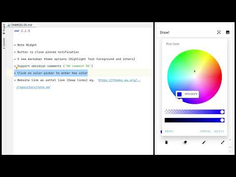 Zettel Notes : Markdown App Video