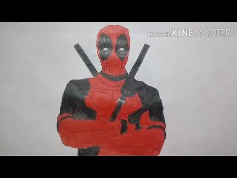 How to color deadpool