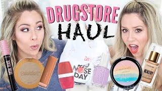 HUGE DRUGSTORE HAUL | NEW MAKEUP!