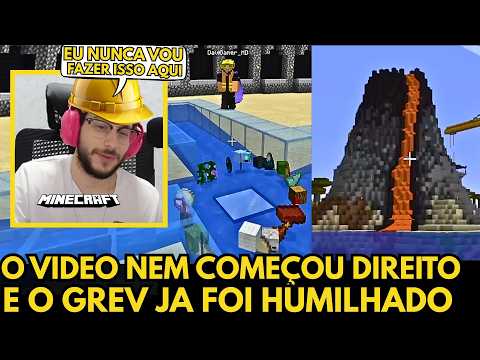 🚨 GREVTHAR DISCOVERING VINICCIUS13'S AUTOMATIC VOLCANO IN MINECRAFT