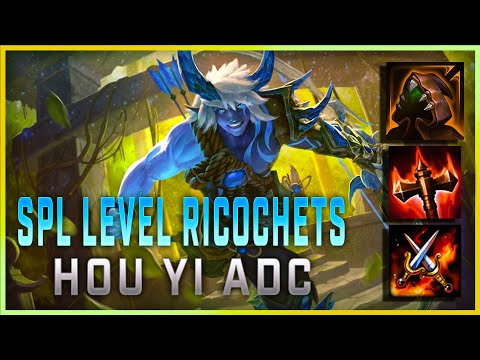 YOU'VE NEVER SEEN HOU YI BOUNCES THIS CLEAN - Smite Hou Yi ADC