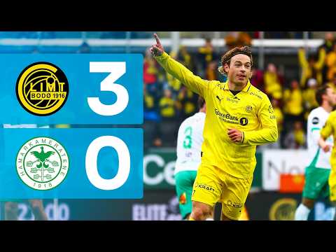 FK Fotball Klubben Bodø Glimt 3-0 HamKam Hamarkameratene Hamar