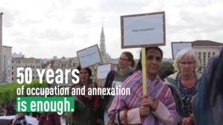 50 jaar annexatie en bezetting is genoeg !
