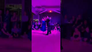 Carlitos Espinoza & Agustina Piaggio in NYC July 2024, performing at Milonga Volver 3/5