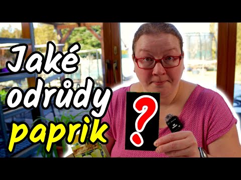 ❓🌶️Jaké odrůdy PAPRIK jsem LETOS vysela? + Lilek Kvapík