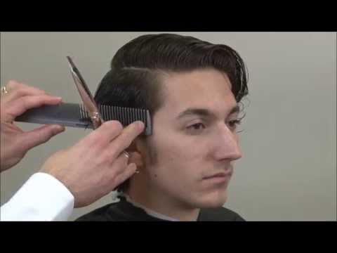 1920’s Men’s Layer Cut – Sean Penn Hairstyle – Ryan Gosling Hairstyle - Part 1