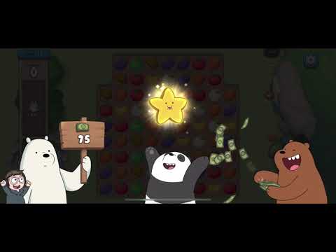 We Bare Bears episode 3 - We Bare Bears Match3 Repairs - Gameplay Walkthrough Cartoon Network