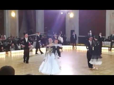 K. Burneikis - I. Sekaite, LTU. European Ch. Youth ST, Q. 2019 10 14, Moldova.