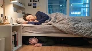 A Woman Living Alone Unaware A Stranger Was Living Under Her Bed