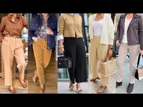 ROPA DE MODA ELEGANTE SENCILLA Y DISCRETA PARA SEÑORAS DE 50 60 70 80 AÑOS