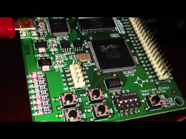 Vídeo relacionado con KIT, DEV, XP2 BREVIA2, kits de desarrollo integrados - FPGA/CPLD, cantidad 1 | LFXP2-5E-B2-EVN