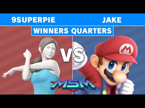 MSM Online 50 - Iluz | Jake (Wii Fit Trainer) Vs. 9SuperPie (Mario) - Winners Quarters